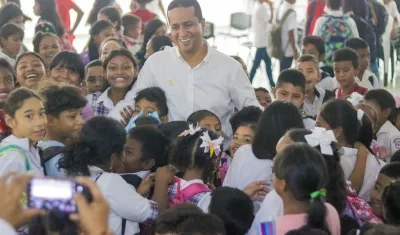 El Gobernador de La Guajira, Jairo Aguilar.