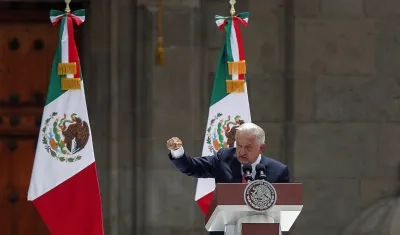  Andrés Manuel López Obrador, presidente de México. 