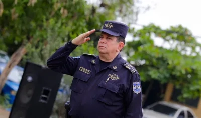 Director general de la Policía Nacional Civil de El Salvador (PNC), Mauricio Arriaza Chicas.