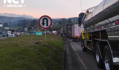 Bloqueos en vías de Norte de Santander.