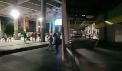 Muchos ciudadanos están varados por la suspensión del servicio. 