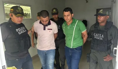 Juan Fernando Soto y Cristian Petro.