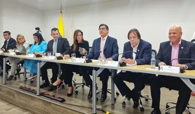 Magistrados del Consejo Nacional Electoral.