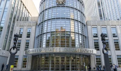 Sede de la corte de Brooklyn donde se realiza el juicio del narcotraficante Ismael 'El Mayo' Zambada.