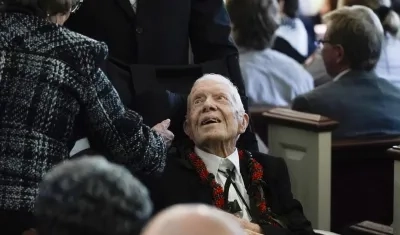 El expresidente estadounidense Jimmy Carter.