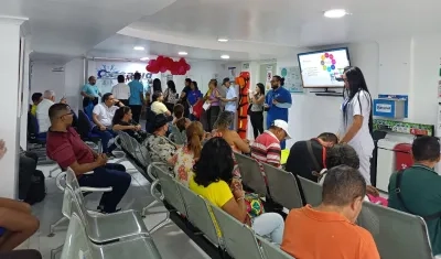 Imagen de la charla realizada en la sede principal de Consalud.