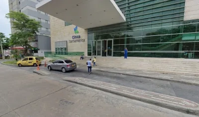 Fachada de la Clínica Iberoamérica 