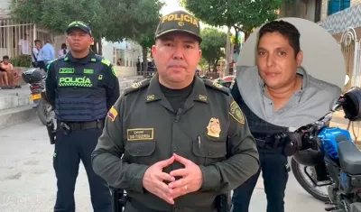 Coronel Dave Figueroa, Comandante Operativo de la Mebar / José Luis Chavez Ardila.