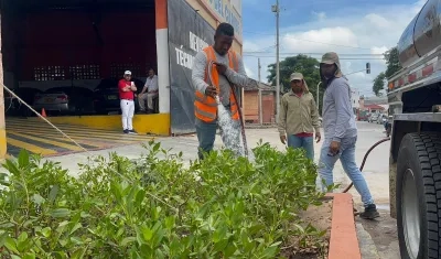 La zona fue remodelada por la Alcaldía. 
