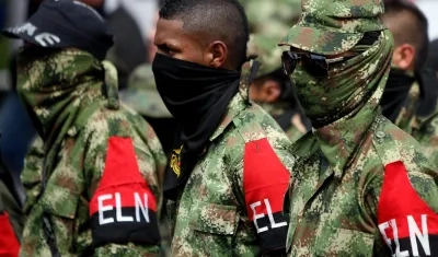 Guerrilleros del ELN. 