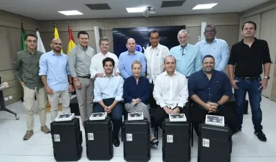 Los equipos entregados.