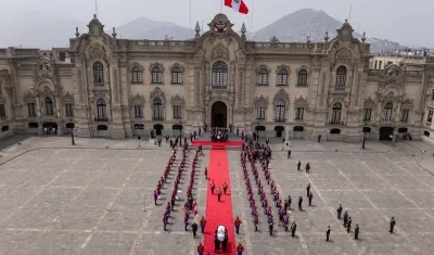 Funeral del expresidente peruano Alberto Fujimori.