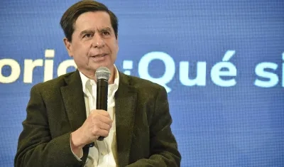 Juan Fernando Cristo, ministro de Interior.