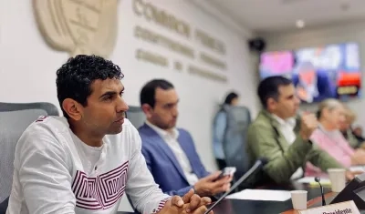 Congresista, David Ricardo Racero Mayorca. 