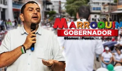 Carlos Marroquín, Gobernador de Putumayo. 