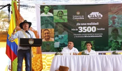 El presidente Gustavo Petro.