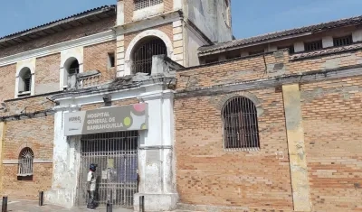 Hospital General de Barranquilla, a donde fueron llevadas las víctimas. 