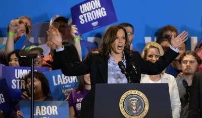 Kamala Harris, candidata demócrata.