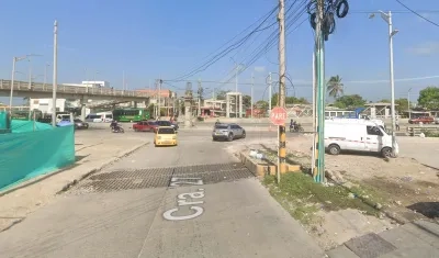 Barrio Los Olivos en el suroccidente de Barranquilla. 