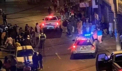 Lugar donde se presentó la masacre en el norte de Quito. 