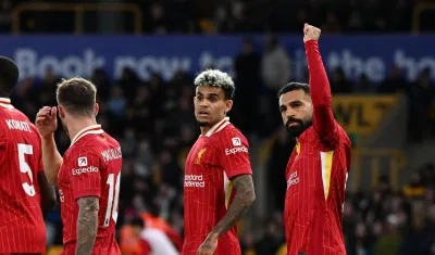 Luis Díaz y Mohamed Salah.