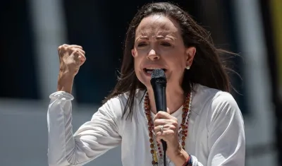 La líder opositora de Venezuela, María Corina Machado.