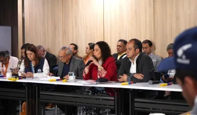 Reunión de Gobierno con transportadores.