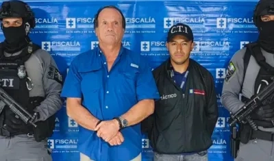 Momento en que fue capturado 'el Mono' Abello.