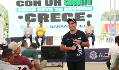 El alcalde Alejandro Char.