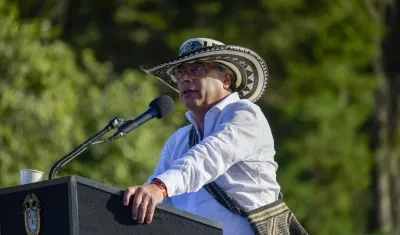 El Presidente de la República, Gustavo Petro.