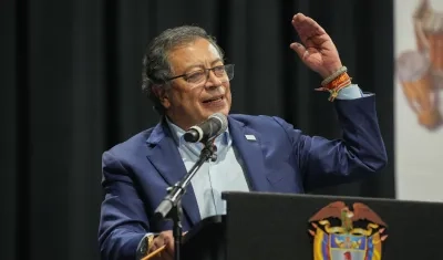 El Presidente de la República, Gustavo Petro.