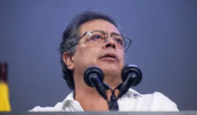 El Presidente Gustavo Petro.
