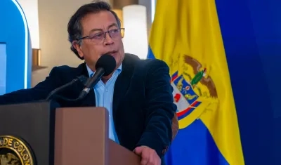 El Presidente Gustavo Petro.