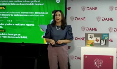 Piedad Urdinola, directora del Dane.