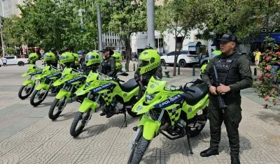 La Policía estará en lugares estratégicos para prevenir el delito. 