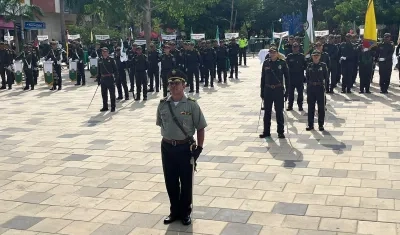 Imagen de la Policía del Atlántico.