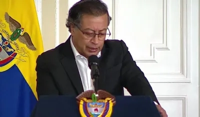 Presidente Gustavo Petro. 