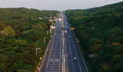 Vía Barranquilla - Cartagena.