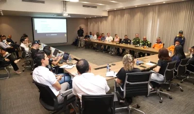 Reunión ante la prevención por la temporada de lluvias.