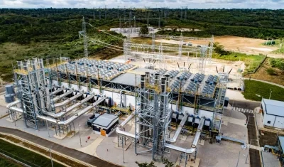 El Tesorito, térmica a gas natural en Sahagún, Córdoba.