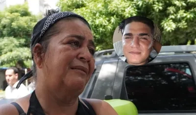 Jaquelín Rodríguez, mamá de Yeiner Enrique Ravel.