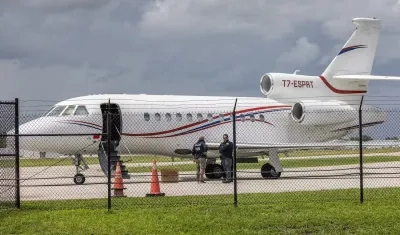 Avión de Nicolás Maduro.