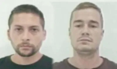 Andrés Martínez Adasne y José María Basoa, los capturados.