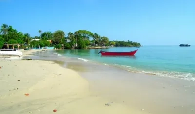 Imagen de Isla Fuerte, Bolívar. 