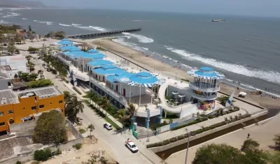 Panorámica del Centro Gastronómico Muelle 1888