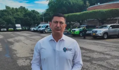 George Quintero, Secretario de Seguridad y Convivencia Ciudadana de Norte de Santander.