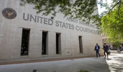 Palacio de Justicia Federal en El Paso, Texas, EE.UU., donde están llevando el caso del 'Mayo' Zambada.