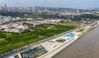 Panorámica de Barranquilla.