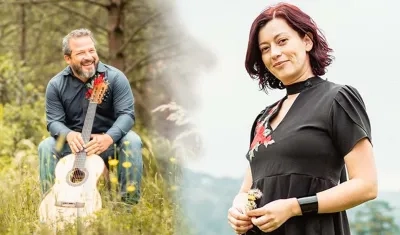 Julián Cardona y Alexa Cortés, dúo investigador de 'Arte Acción'. 