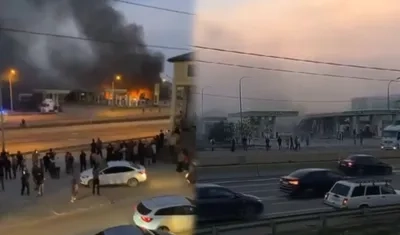 Explosión de una gasolinera. 